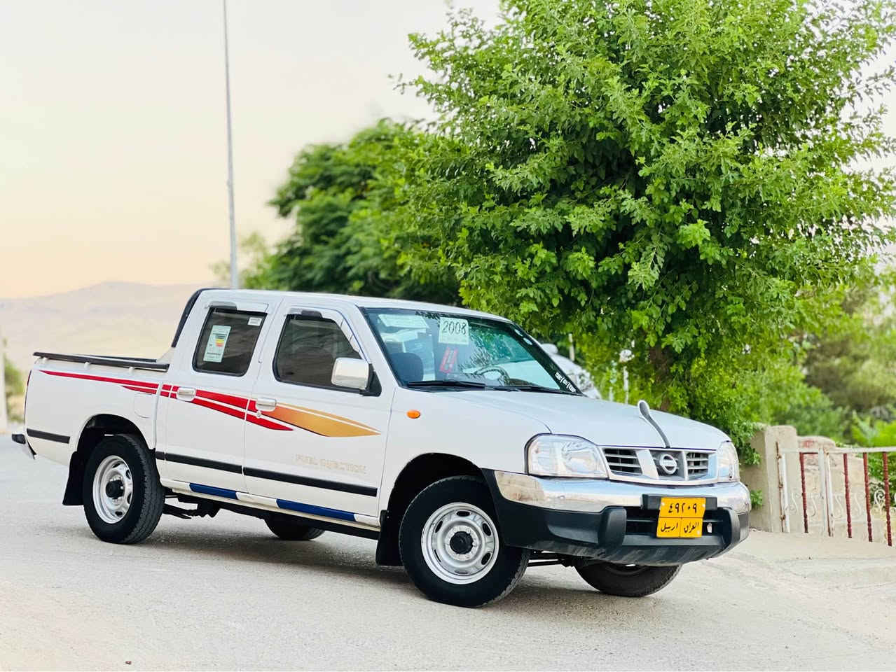 نيسان ٢٠٠٨فلاحی  یابانی چوارجام کارەبا دەبل گیج سەنەوی  تازە بەسەر جوە 
کیرو مەکینە و ئەکسل بەشەرت  تەبرید لەسلۆری بت بستی 💦پارچەو نیویک لەگەل پەڵیک  بۆیاغی هەیە بەبی ناوگرتن پیشوپشت کپسە  240هەزار غرامەی لەسەرە دوای معاملە دەگریتەوە تحول بەناوکردن بەشەرتە***********
سپاس ئەدمین Aşkale, Erzurum
