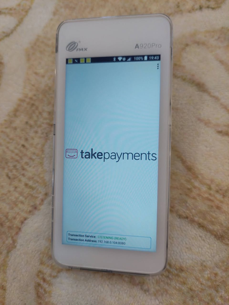 جهاز دفع الكتروني قيم واخذ


**إذا كنت صاحب هذا الإعلان وتريد حذفه لأي سبب، رجاءا أرسل رسالة إلى الدعم الفني**