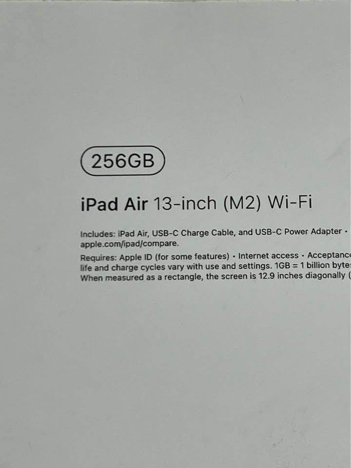 ئایـپــاد ئایر ٦  
M2
256 گێگــا
١٣ ئینج
ڕێژە ی پاکی ‌‌٪١٠٠
پاتری ‌‌٩٩
کامل ئەشیا +کەڤتەر اسڵی +درعێکی موگناتیسی اسڵی
نرخی 850 هە زار السليمانية, العراق


**إذا كنت صاحب هذا الإعلان وتريد حذفه لأي سبب، رجاءا أرسل رسالة إلى الدعم الفني**