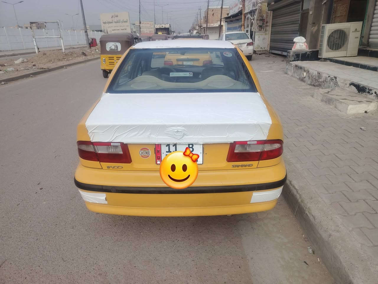 سلام عليكم سمند موديل 11  اب اسمي للبيع نضيفه كبل للشارع متصرف عليهة درهم كير محرك خير من الله السعر 37 او بيهة مجال مكاني بغداد الحسينيه مال الراشديه ***********
