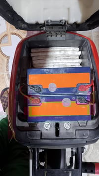 دراجه شحن R9 للبيع الكوري MR موديل 2025 للون أحمر وياها مكاتبه (وصل) د...