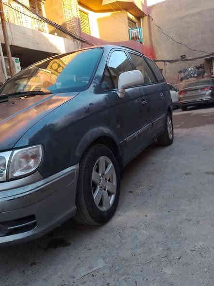 هونداي تراجيت بغداد 2001باسمي محرك كاز كير اوتوماتيك السياره مكفوله من الصبغ والتبديل السياره جارده بغداد الشعب ***********السعر#65#
