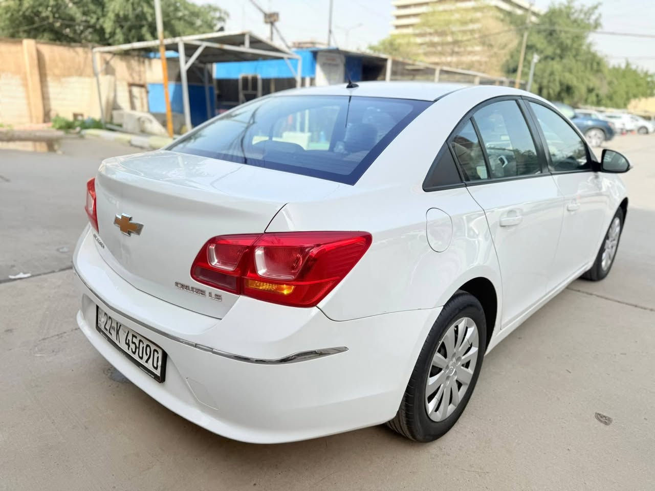 السلام عليكم
كروز 2016
خليجي 1800
سياره خير من الله 
جديده بعدهي تبريد ثلج🧊
بي قطعتين صبغ جاملغ وخشم البنيد فقط
سياره جديده بمعنه الكلمه 
السعر 87 بيه مجال قليل
مكاني شهداء العبيدي 
📞***********
