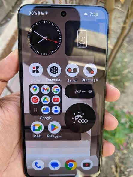 للبيع: Nothing Phone (3a) Pro
الحالة:كالجديد، استعمال قليل جداً.

الذاكرة:256 جيجابايت.

الوصف:الجهاز غني عن التعريف، بحالة ممتازة. الآن محفوظ في علبته.

السعر المطلوب:525 الف عراقي(قابل للتفاوض للشراي).

الموقع:الرمادي.

التوصيل:متوفر لجميع محافظات العراق.

للتواصل:***********. واسف على الازعاج
