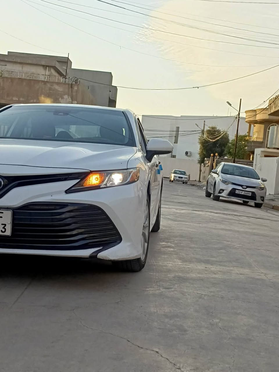 2019 𝐓𝐎𝐘𝐎𝐓𝐀 𝐂𝐀𝐌𝐑𝐘-L𝐄
تويوتا كامري موديل :2019
وارد أمريكي 
السعر : 185:بي مجال

ملاحظة السيارة : تبديل بونيد بلادي ورصعه خفيفه فوق باب السايق مأثر
السنويه تنتهي 2027

المواصفات : L𝐄

‏‎تفاصيل اكثر الاتصال علی الرقم التالي  📞7725496804⁩0

عنوان📍كركوك حي الزوراء 55
