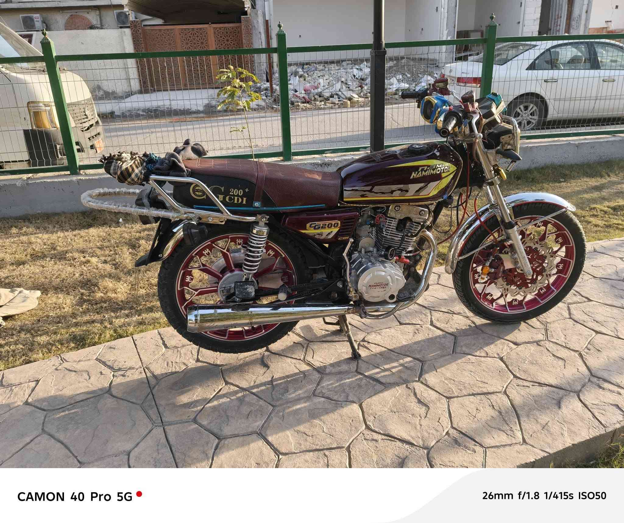 دراجه يراني للبيع موديل 2025اوراق صوليه وسعر نهايته 650قفل كلشي مابيه ومكاني بغداد دوره هورجب ومتواجد علا لفيس ورقم هاذه عليه واتساب ***********   ***********وهاذه  تصال
