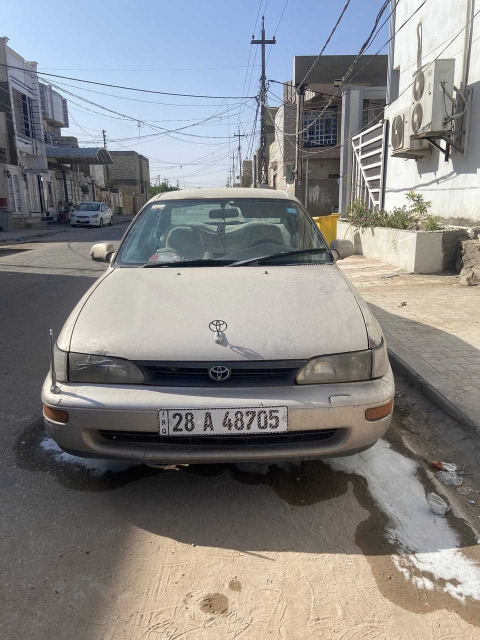 بيع مستعجل بيع مستعجل
السلام عليكم للبيع كورلا موديل 91 كير مكينه كفاله حداديه نص عمر تبريد شغال 🥶غرفه نظيفه دوشمه جديده رقم نجف انكليزي بسمي 54وبيع مجال بسيط للشراي سياره جاهزه وكلشي ما عايزه للاتصال *********** مكان سياره نجف
