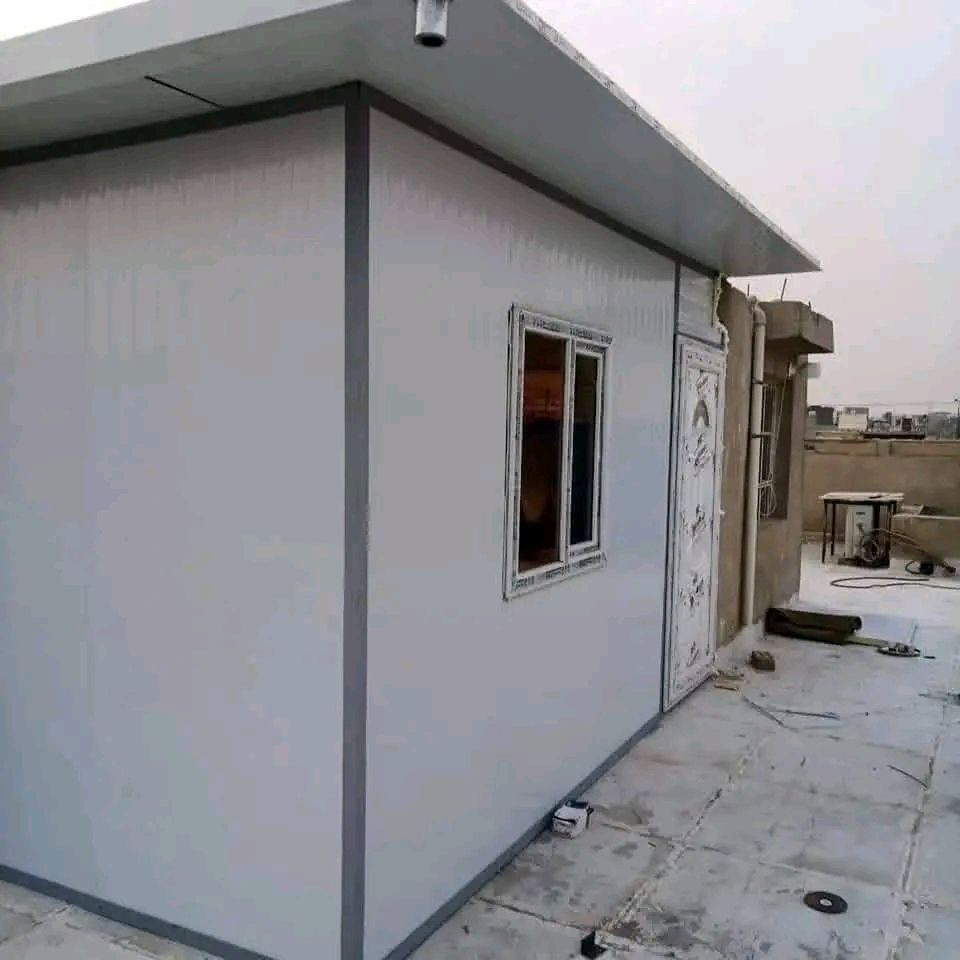 معمل التساهل لصناعة الكرفانات  🏘️ مستعدون لانشاء البيوت والمخازن والمحلات وجملونات من الساندويج بنل اضافه الى الحديد تركي 
 وانشاء المنازل والغرف من الساندويج بنل وانشاء المشتملات ذو طابق او طابقين سعر المتر كرسته وعمل 25الف 🥀  🌺
ويوجد تغليف جدران وسقف ثانوي سعر المتر 15الف دينار 
السعر25  الف/  يشمل
السندويج
الحديد
ابواب وشبابيك / pvc🙋‍♀️
مع كامل الفنشات 
🔥🔥يوجد لدينا سندويج ضد الحريق 🔥🔥سعر المتر 35 الف 🦺لدينا كادر محافظات 🥀
للاستفسار يرجى مراسلة الصفحةاو الاتصال على رقم ***********📱📞 يوجد واتساب
