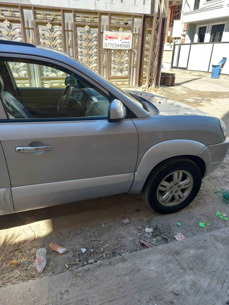 سلام عليكم عندي توسان مديل 2008امريكي محرك ستة سلندر حجم 2700 حادث سيارة جاملغ ايمن بس امامي وبنيد جارد لباقي مكفول رقم بغداد  بسمي تحويل ثاني رقم دولي سيارة بغداد حي اور قرب جامع فردوس سعر 95 ورقة ***********
