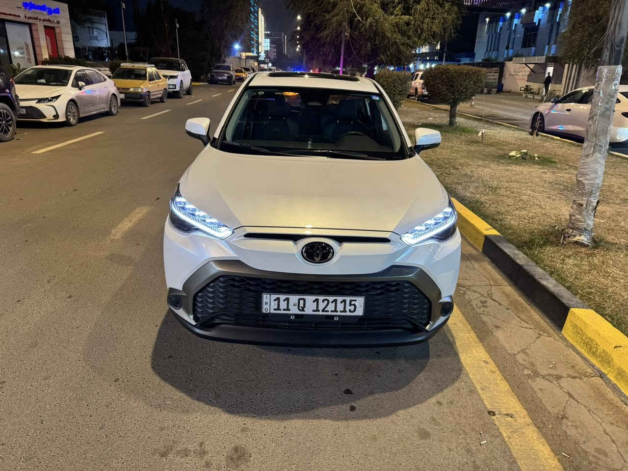 سلام عليكم 
تيوتا فروت لاندر 2025 زيرو  ماشيه 10الاف كيلو 
بعده بحاله الوكاله كلش جديده 
فول 
سلايد 
بصمه تشغيل 
شاشه جبيره 
تحكم ستيرن جهتين 
رادار امامي 
كامره خلفيه 
حساسات حلفيه 
رقم بغداد تحويل ثاني يوم 
178 وبيه مجال بسيط 
مكاني الكراده او جادريه 
***********
