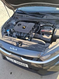 كيا فورتي 2023 حادثها موضح بالمنشور قطعتين تبديل وقطعتين صبغ اشاير بلم...