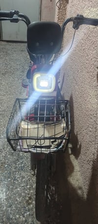دراجة شحن كهربائية • نظافة ٦٠٪ • نظام ٥ بطاريات
