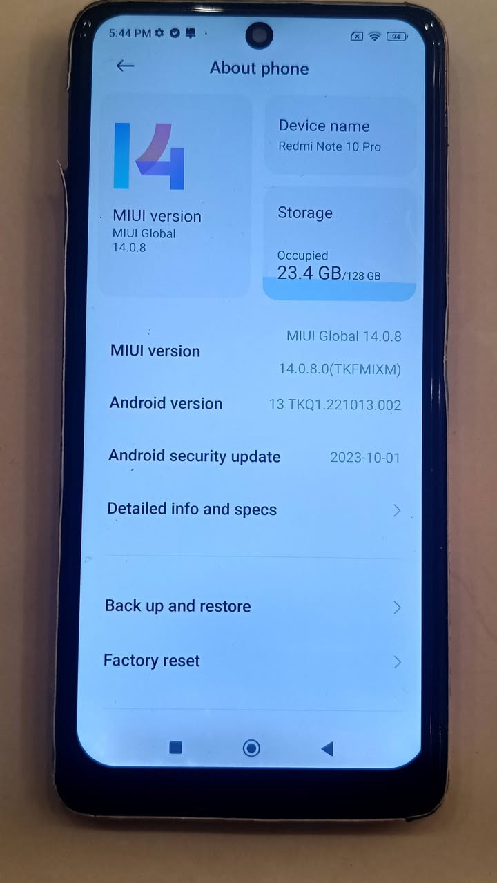 جهاز Redmi note 10pro نضيف ذاكرة 128GB و معالج snapdragon 732G يعني يشغل ببجي 60 فريم سلاسة حلوة معروض ب80 الف الشراء يتفضل واتساب *********** مكاني كربلاء
