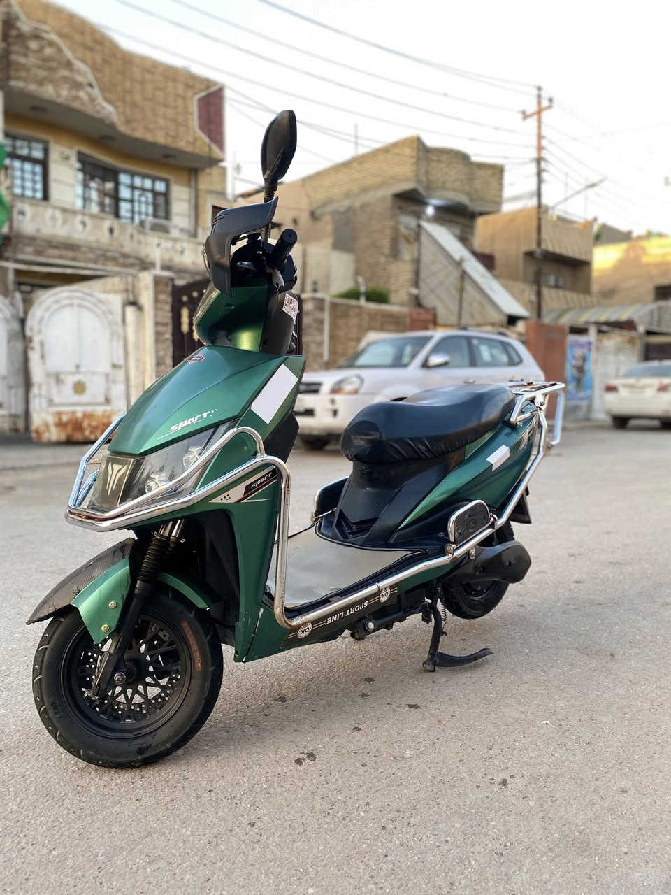 سلام عليكم دراجة شحن للبيع نوعية ماتركس 
دراجة فول مواصفات دبل اشارة سكنات واشاير لكزز درع حماية للكفرات الدراجة اي نقص ما بيهة بطاريات جدد فيتنامي زوج تايرات جددالدراجة نضيفة شوفت العين فقط بيهة الجاملغ الامامي مكسور مكاني بغداد الامين ثانية السعر650 وقابل لتفاوض والي يجيني من بعيد يدلل اسهلة امر للتواصل والاستفسار*********** فقط واتساب اكرر الي يجيني من بعيد ادللة بسعر
