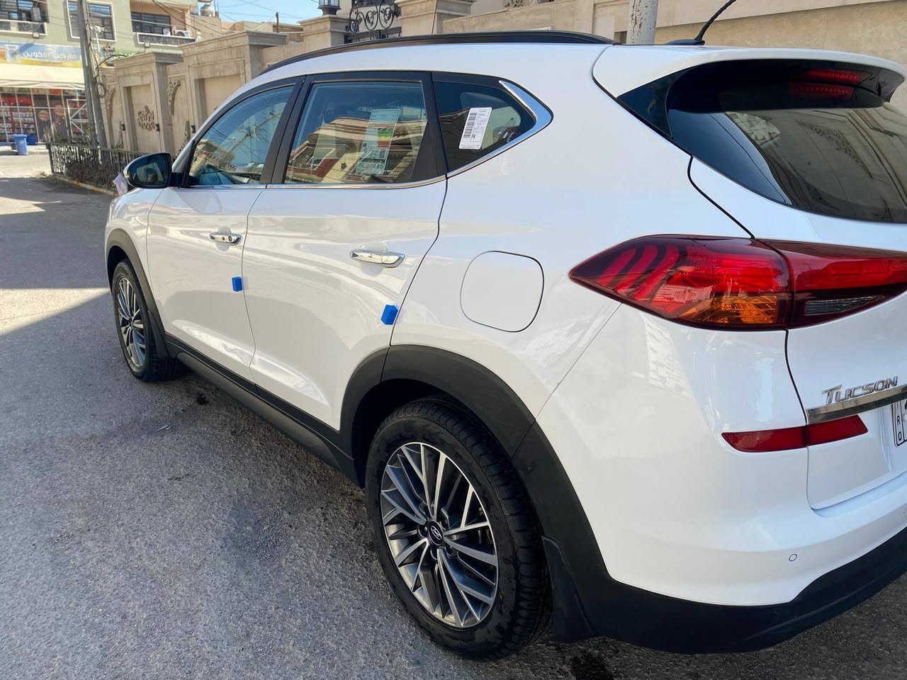 السلام عليكم توسان خليجي موديل 2019 مكفوله من الصبغ فول مواصفات 1/1رقم بغداد بأسمي العنوان بغداد للاستفسار ***********
