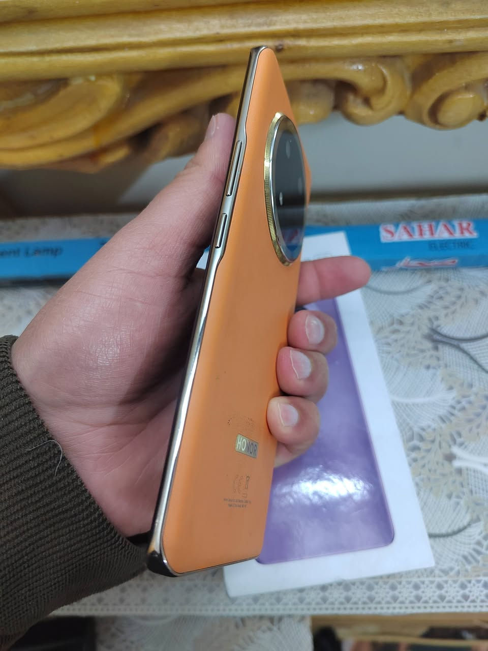 السلام عليكم جهاز هونر اكس 9c ذاكره 256 رام 12 +12 حيل نضيف كدام العين مستخدم شي قليل بدون شاحنه فقط كارتون السعر 290 الف مكاني جانب الأيمن حي 17 تموز ***********
***********
