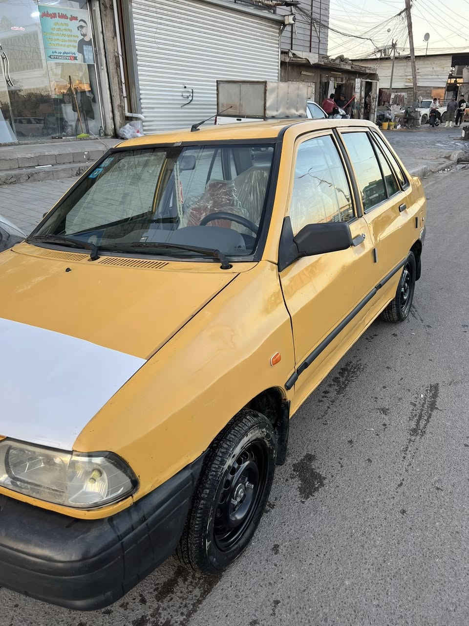 سايبا 2012 رقم بغداد الجديد 
مكينة وكير مكفولات 
كهربائات كلها مكفولة 
هيئة وغرامات مصفرة 
شواصي نظيفة
والكشر شوفة عينك 

مشط ستيرن وبولبرن ودرايم شفتات وتايرات 
وصدر امامي وخلفي كلها جديدة 

مكاني بغداد البنوك 
السعر 28 
*********** 
اتصال فقط
