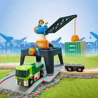 رافعة حاويات • بريو وورلد • للاطفال ٣+