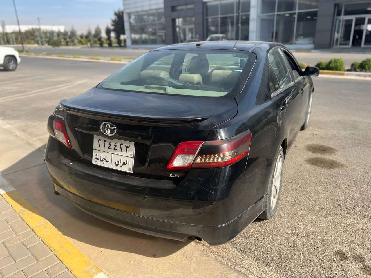 كامري ٢٠١١
ماشي :١٧٥ الأف
محريك :٢٥٠٠ 
محريك ب شرط
ويل كب 
سى دى بوكس
سعر ١٢٥ ورقه و مجال
*********** السليمانية, العراق
