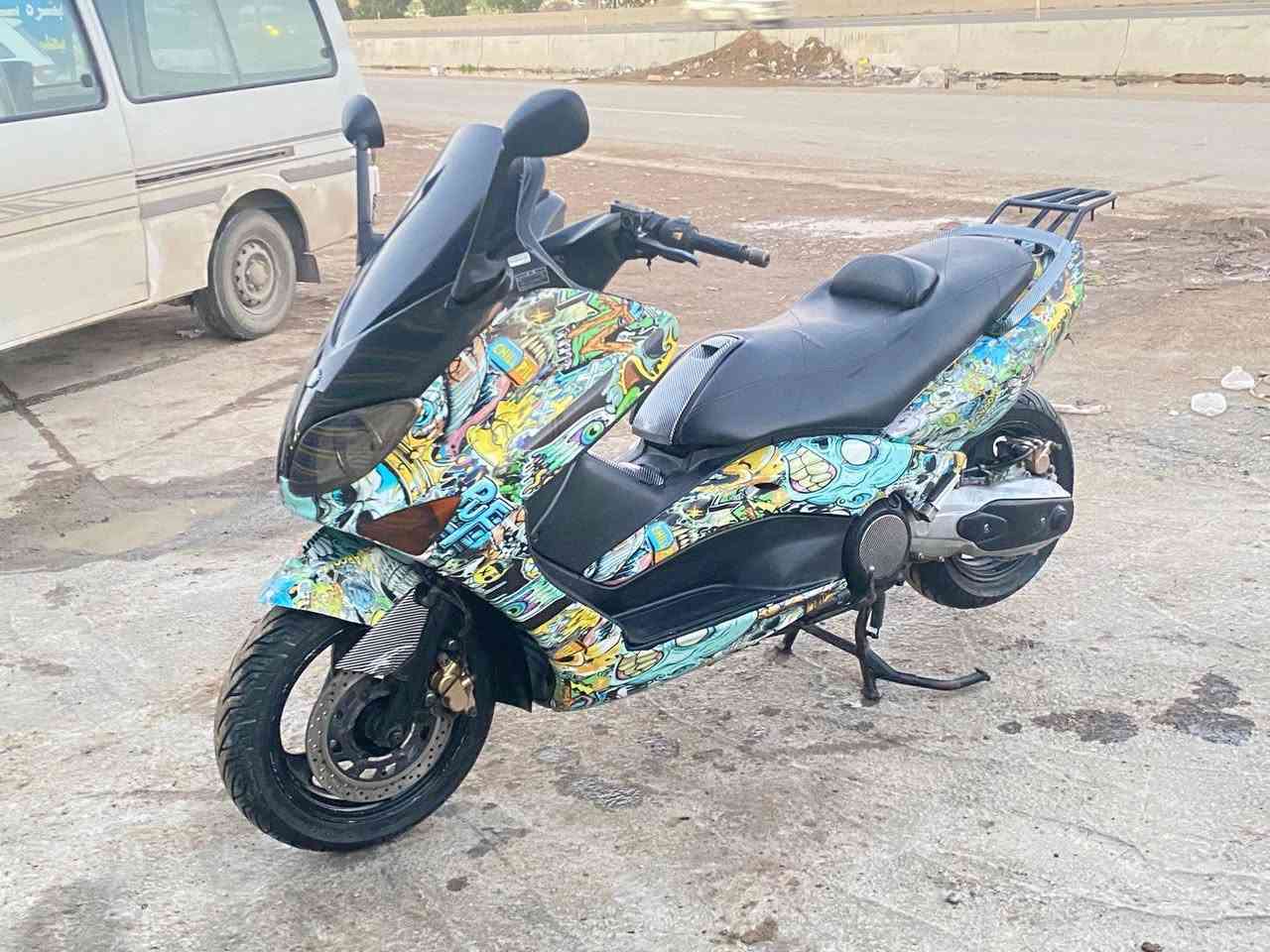 السلام عليكم دراجه تيماكس للبيع
موديل 2007 كابريتر 

دراجه نضافه فولل 

زوج تاير اندوسي جديد 

شراي جيب فيتر وياك و تعال افحص

***********
15ونص$ و بيها مجال قليل الشراي
