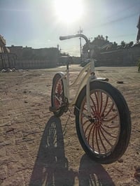 بايسكل بالون ياباني اصلي مامصبوغ كله بلادي وياله اصليه سعر 110 اتصال 0...