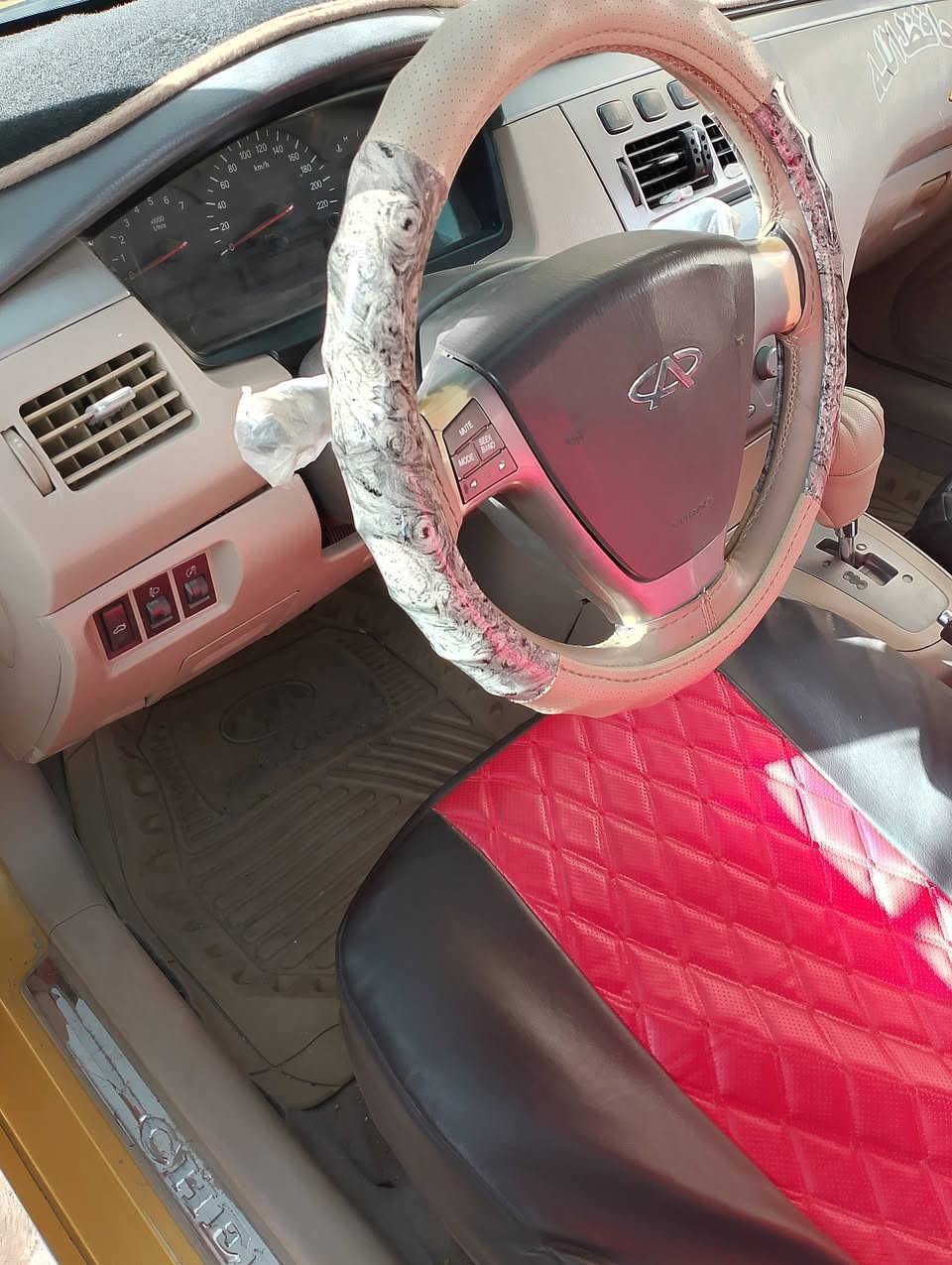 شيري A5موديل 13مكفوله كفاله عامه من الضربه أو الصبغ على وضع الشركة تبريد وتكييف  حساسات كله شغاله هيئه غرامات مصفره رقم بغداد بسمي ماتصرف عليها ألف دينار واحلى من الصورة السعر 45 العنوان بابل قرب سيطرة الآثار هاتف ***********
