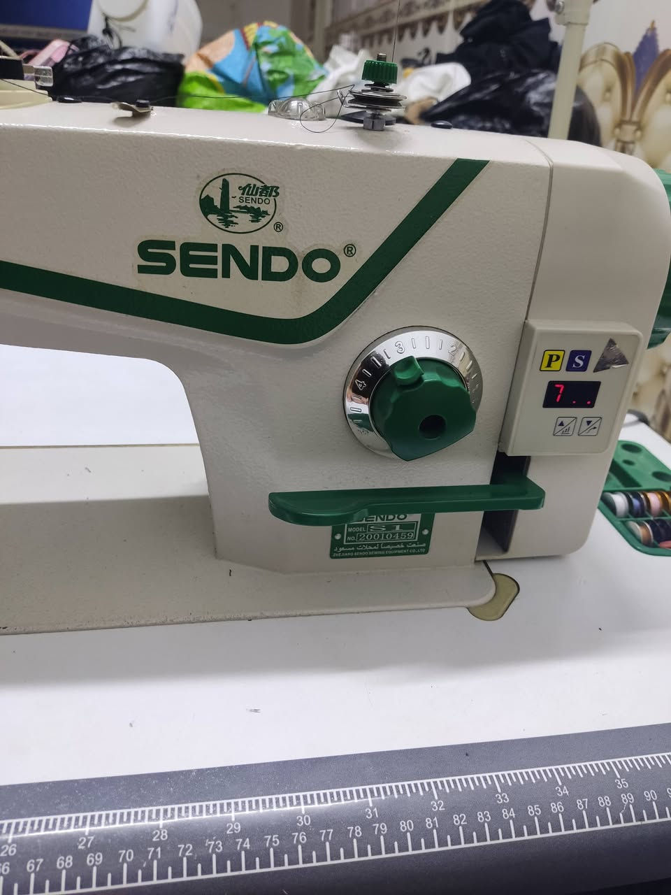 مكينه خياطه+ اوفر صناعي كاتم للصوت إستعمال قليل جدآ أقل من شهر
للبيع العنوان موصل سوق النبي يونس 
للتواصل ***********
