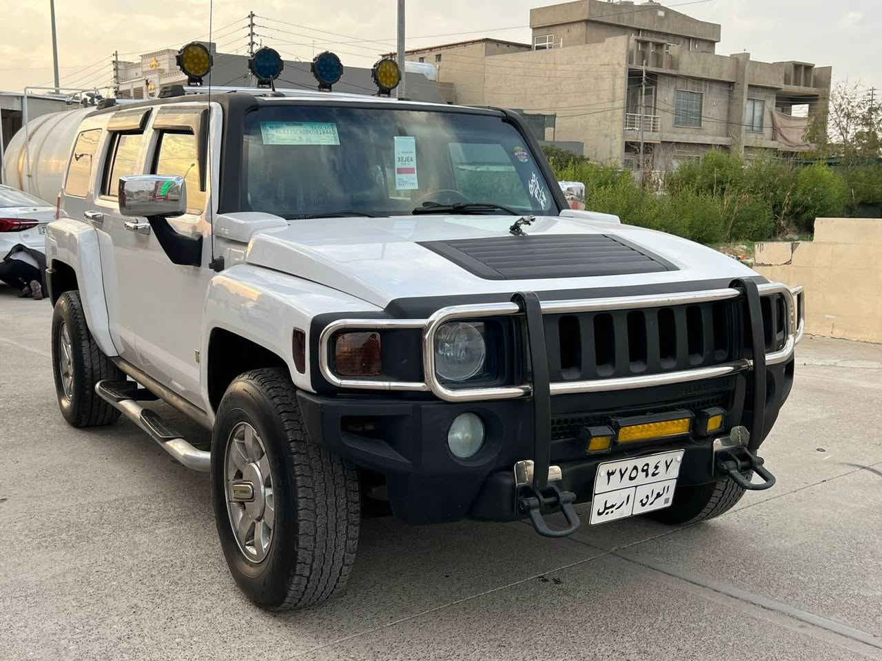 جيب همر H3 فول فول مكفوله من الحادث والصبغ شرط جاهزه من كلشي .كلش نظيفه وحلوه وارد خليجي .كير محرك تبريد كهربائيات وضع شركة تحويل وكاله شرط سعر 103ومجال عنوان اربيل 
***********
***********
*********** أربيل, العراق
