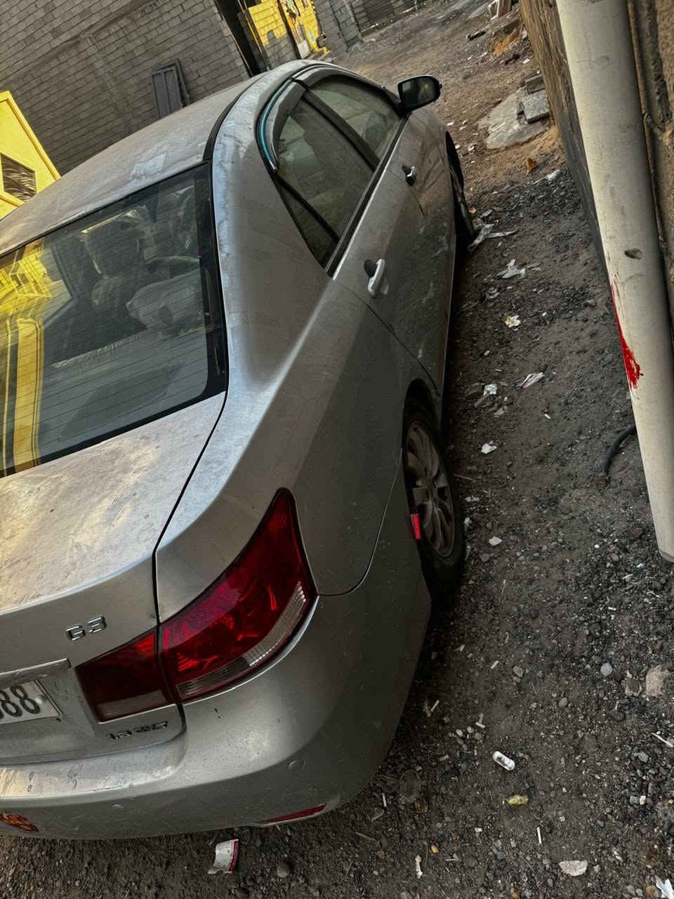 السلام عليكم
من رخصة الادمن بيوادي جي 3 فتحة بصمة شاشة تحكم ستيرن ويل كب بلاد تخم تاير الامامي جديد قبل سبوع شدهن بس الخلفيات زينات نص عمر رقم بغداد بأسمي تحويل مباشر السياره ممغسوله بيه جراد قليل بالقماره فقط محرك كير خير من الله للاستفسار.  *********** بغداد البياع الشرطه الخامسه السعر 55 وبيه مجال @
