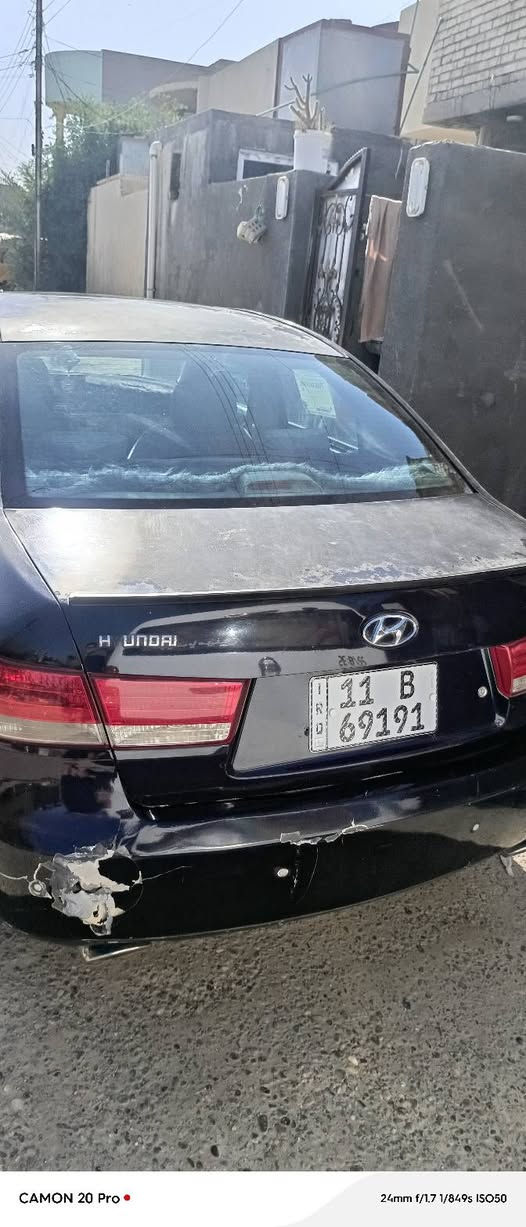 سوناتا 6سلندر امريكي 2007 كامل مواصفات حداديه 90بالميه بسمي حادثة شبر يم قبق البانزين مثل ما موضح بالفيديو والصور كير مكينه خير من الله تخم تاير ويل البلادي مالته ابو الختم قاعده وفيت بم البلادي حاويه تبريد ثلج السعر 90مااكلك95وهاي لجيتك واوكعلك والله على ما اقوله شهيد وهذا رقمي للتواصل *********** مكاني بغداد المعامل قضاء الزوراء
