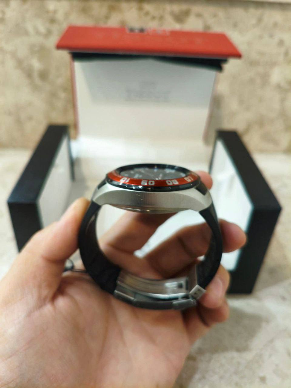 للبيع ساعه تيسوت اصليه وكاله نظيفه جدا استخدام قليل موديل 2013 قطر 45 ملم
Tissot T-Touch Sailing
شاشة الاعدادات لمس تحتوي على بوصله وعدادات ودجتال واميال وكامله مع الكتلوكات سعر 450 الف وبيها مجال
مكاني / بغداد
*********** ويوجد توصيل كافة المحافظات
