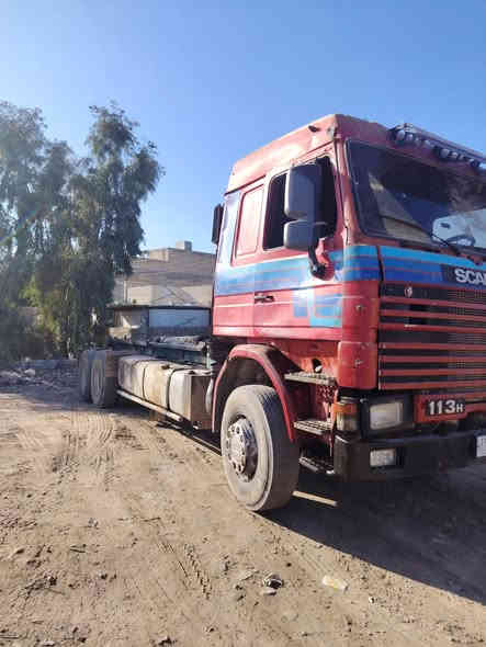 سلام عليكم سكانيه رافعه حاويات للبيع مديل 1990 السعر 200 وبيهة مجال لاتصال***********
