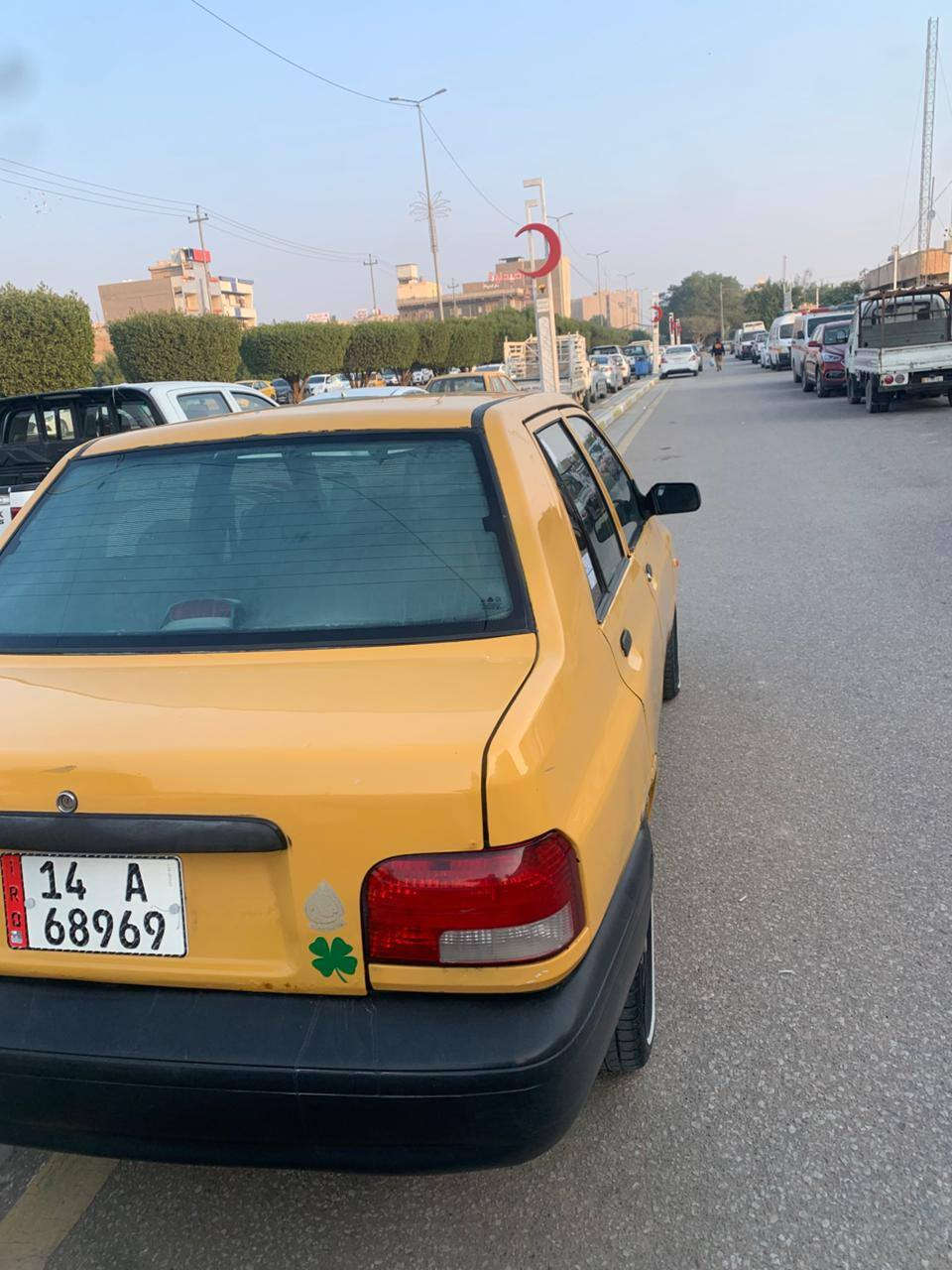 سايبة موديل 2018 سيارة مصبوغه حزام بي جاملغين امامي وجاملغ خلفي سيارة وبنديها طاير جاهزة كبل للشارع رقمها بصره مكينه مكفوله كير حدادية بجيس مكانها كربلاء بسمي رقم نكليزي تحويل ثاني يوم السعر 35 وبيها مجال بسيط ***********
