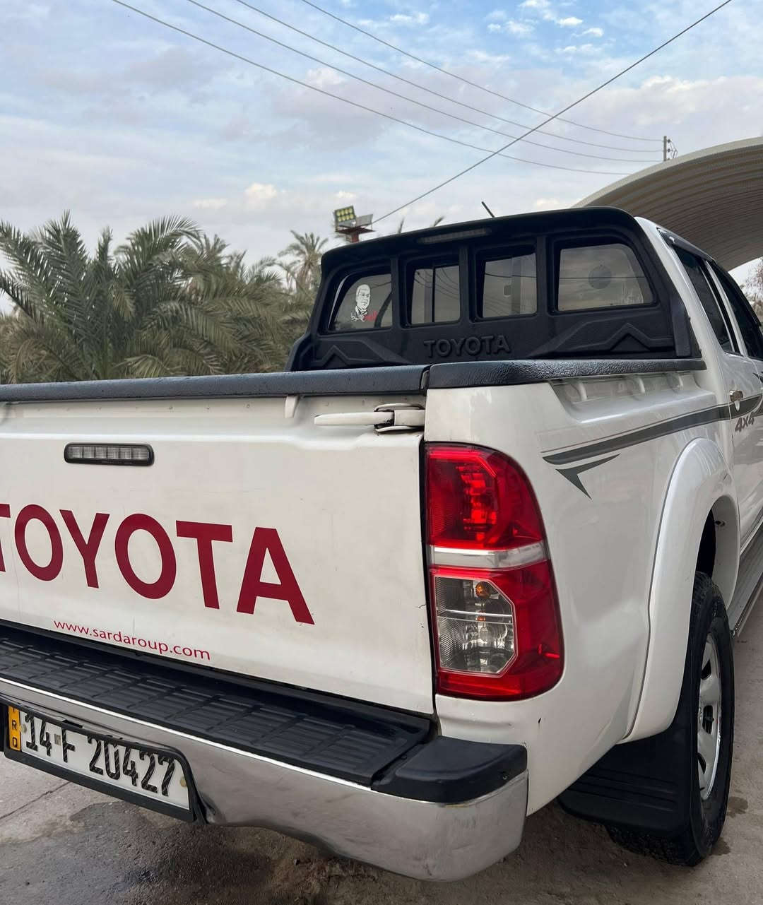 سلام عليكم
هايلوكس فورويل 2014 كير عادي كاز تبريد ثلج تخم تاير جديد ياباني سعر 190بيه مجال 

مكفوله كفاله عامه رقم بصرة بسمي 

***********
