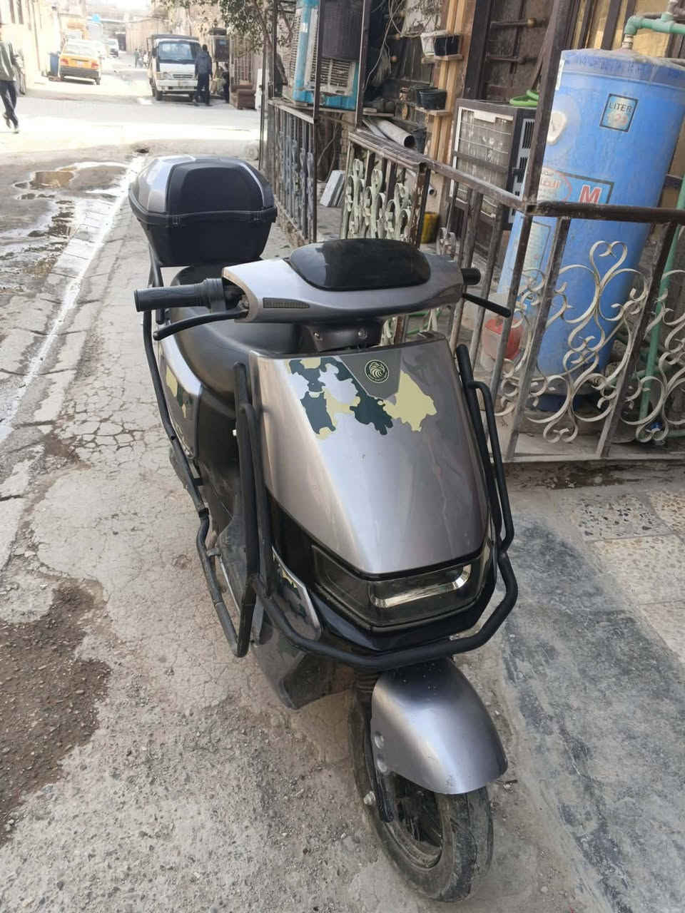 دراجة شحن موديل 2025
7 بطاريات كبار شرط عل فحص وحده وحده 
تمشيك 60 كيلو بشحنه الوحده 
نقصها فقط واقيه طين خلفيه
رزانه فول
بصمه وسويج
مدرعه 
بريكات أمامي خلفي هايدروليك
السعر 475 وبيها مجال
مكاني بغداد


**إذا كنت صاحب هذا الإعلان وتريد حذفه لأي سبب، رجاءا أرسل رسالة إلى الدعم الفني**