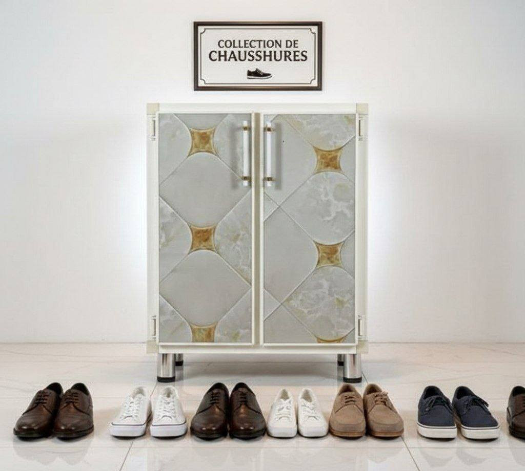 ✨ تريد ترتيب وفخامة بمدخل بيتك؟ ✨
جزامة الألمنيوم الأنيقة هي الحل العملي اللي يدوم وياك 💎

🔹 ليش تختارها؟
✔️ بوري ألمنيوم عالي الجودة مقاوم للصدأ
✔️ رفوف كابون تمنع الروائح وتحمي الأحذية من الغبار والمطر وأشعة الشمس
✔️ أرجل سل ستيل قوية وثابتة
✔️ 4 خانات مرتبة تكفي لأحذية العائلة
📏 القياسات المثالية:
ارتفاع 90 سم
عرض 70 سم
عمق 36 سم

🎁 مميزات إضافية:
• إضافة جروخ (تايرات) مجاناً
• إنارة ريموت لمسة فخامة مقابل 
لا تضيع الفرصة ✨ قطعة عملية + شكل أنيق + سعر مناسب

احجز هسه قبل نفاذ الكمية 💛


**إذا كنت صاحب هذا الإعلان وتريد حذفه لأي سبب، رجاءا أرسل رسالة إلى الدعم الفني**