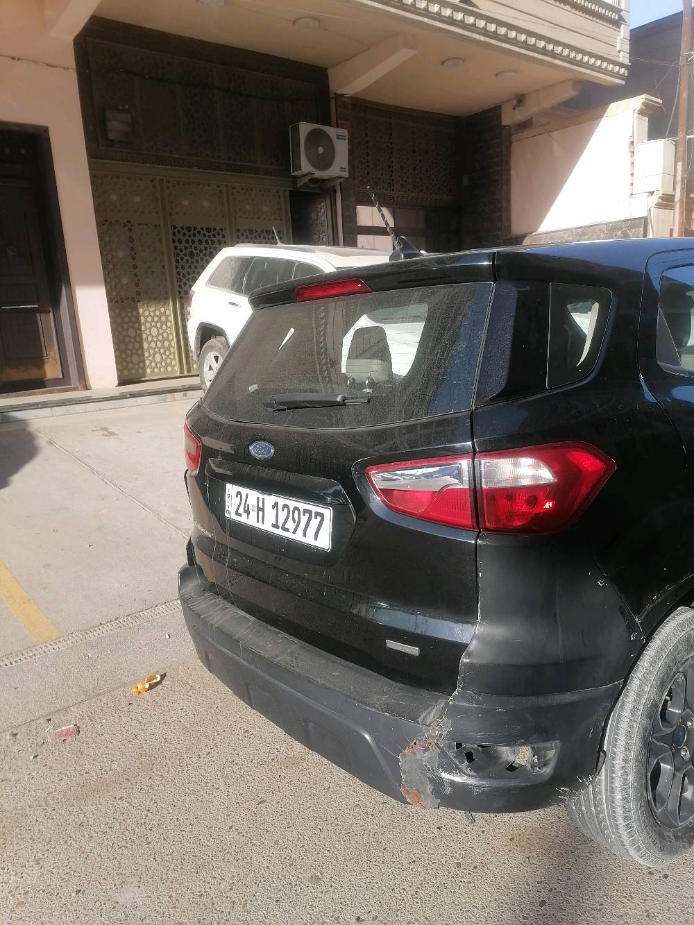 سياره فورد ايكو سبورت حادثها خلفي وارد أمريكي وكاله باسمي ماشيه 95 مكانها دورة رقم دهوك لونها اسود للاستفسار ع رقم متواجده ع واتساب 