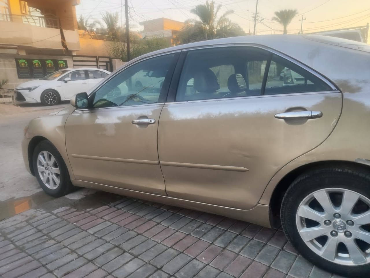 كامري 2007محرك6 تحتاج صبغ كير محرك تمام سلايت تبريد خلفي وامامي بردة خلفية تخم تاير كامرة خلفية ليبل واحد تبديل بنيد بس رقم بغداد شاشة بالتجاوي كشن جلد سيارة جاردة سعر 62$ وبيها مجال ***********
