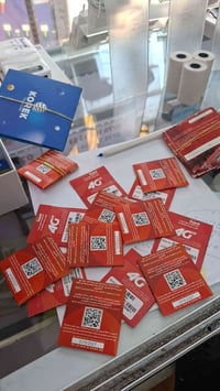 يوجد خط ابو الخدمة شهريه اتصل على كل الشباكات بدون مستمسكات ضمان عدم ت...