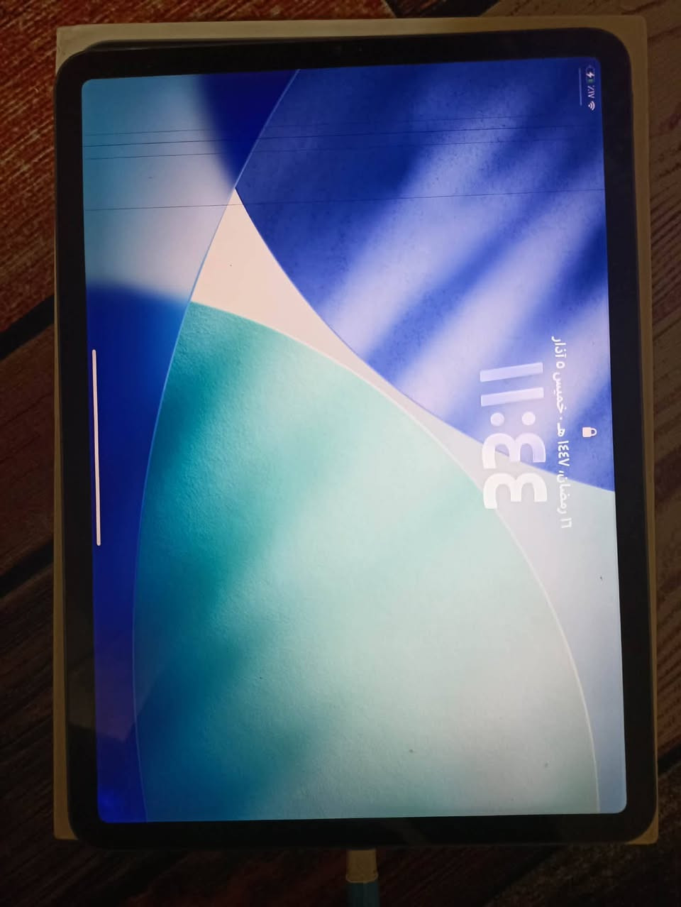 السلام عليكم ايباد M1 بي خطوط بشاشه
جديد حيل نضيف شخط مابي
البطاريه91
الذاكره 128
550$


**إذا كنت صاحب هذا الإعلان وتريد حذفه لأي سبب، رجاءا أرسل رسالة إلى الدعم الفني**