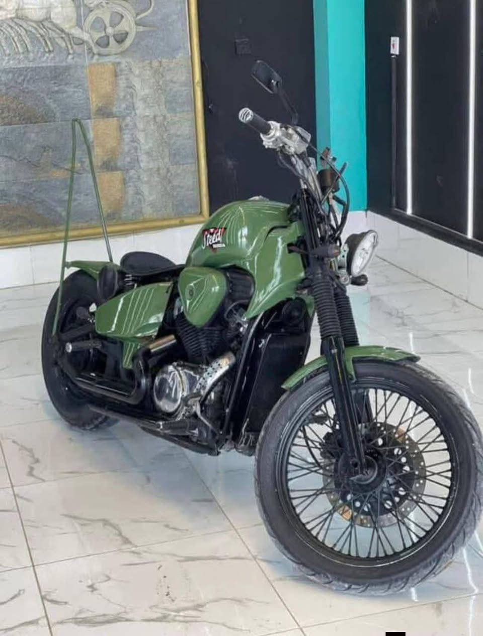 هارلي استد مكينه وكير كفاله دراجه كامله مكمله كل نقص ما بيها  
مكينه  400
سعر مناسب 
ومستعجل على بيعها  
الشراي يتصل***********
او يراسلني خاص ونشالله ما راح نختلف
