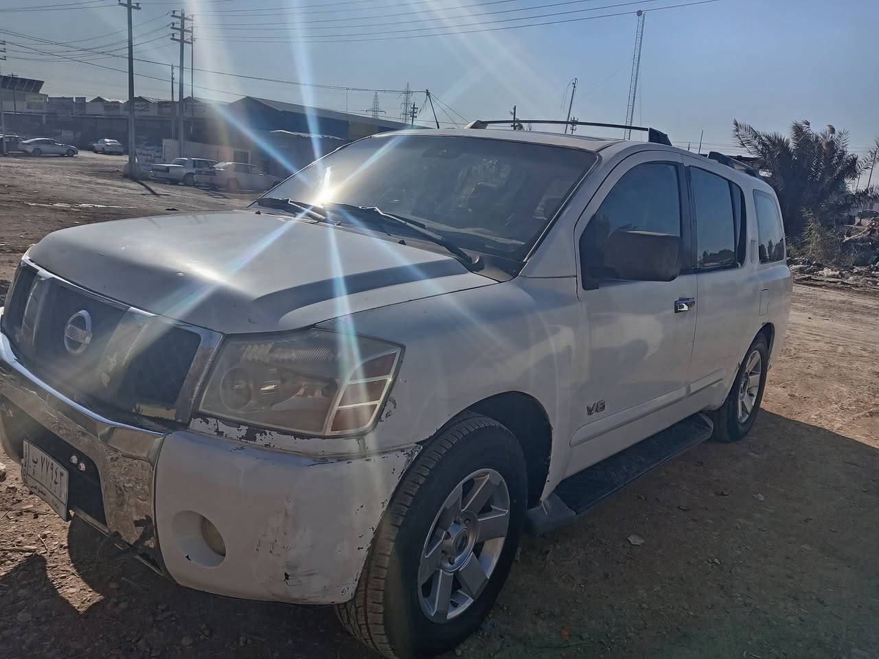 نيسان ارماده موديل 2007 رقم بغداد محرك وكير وتخ تاير السنويه 2027 غرفه نظيفه كشنات سياحي كهرباء السعر 70 وبيه مجال الاتصال على الرقم ***********
