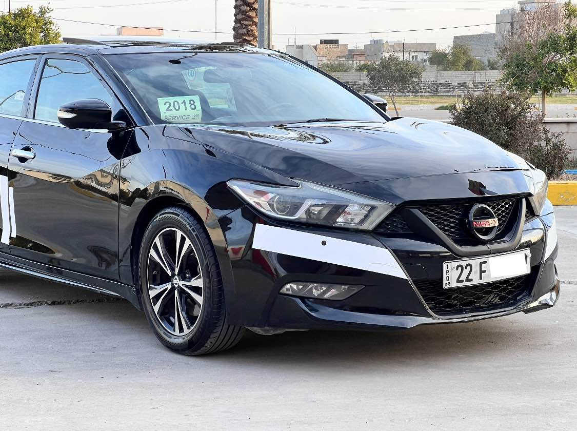 ‏Nissan Maxima 
‏2018 platunim 1/1 
للبيع فقط بدون مراوس بدون اقساط 
حجم محرك 6 سلندر 3500 
رقم اربيل دولي سنويه جديد لل 2029 

صدر امامي خلفي جديد كهربائيات كل شغال تبريد شغال 

مواصفات السيارة 1/1 

پانوراما 
كاميرات 360 
رادرات 360 
مرايات قلاب
كشن جلد كشن تدفئة وتبريد وخزن 
ويل حجم 17 تخم تاير جديد 
بصمة تشغيل وبصمة فتح الابواب 
ستيرن تدفئة
پردة كهرباء 
نظام سماعات الصوت BOSS صوت قوي بشكل 12 سماعة 
تحديد مسار 
شاشة تدعم الخرائط والكار پلي 
تشغيل عن بعد 
حساس امامي وخلفي 
وكاميرا امامية وخلفية 
وكاميرا بل اطراف 
حساس بل مري عند التجاوز والاقتراب من السيارات 
وضعيتين سياقة Normal / Sport 
تحكم بلـ شاشة بلـ ماوس 
تبريد قطعتين 

صبغ /ربع بوند + جاملغ سائق امامي+بابين طرف سائق بخ شرط بدون دواخل 

سعر:.(112$).وبي مجال بصيط
رقم هاتف:.( *********** )
عنوان :.كركوك📍 كركوك, العراق
