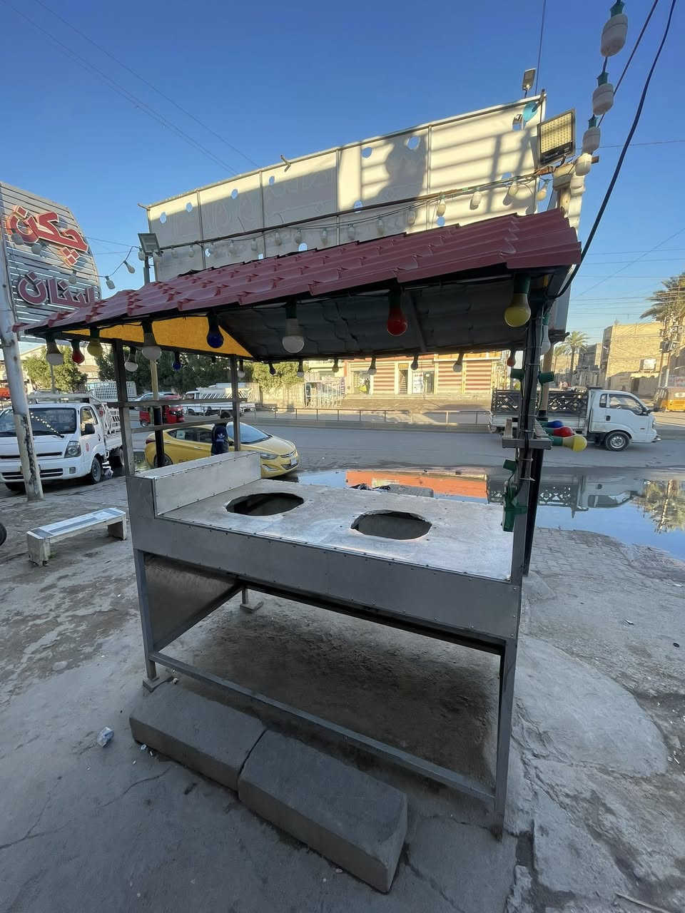 ميز جاهز ويرهم لكل المشاريع لبالك جديد تفصال مترين و20 بمتر ***********
