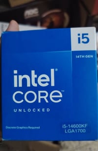 معالج inttel core i5 th 14 14600kf السعر 350 07755594575 عنواني بغداد ...
