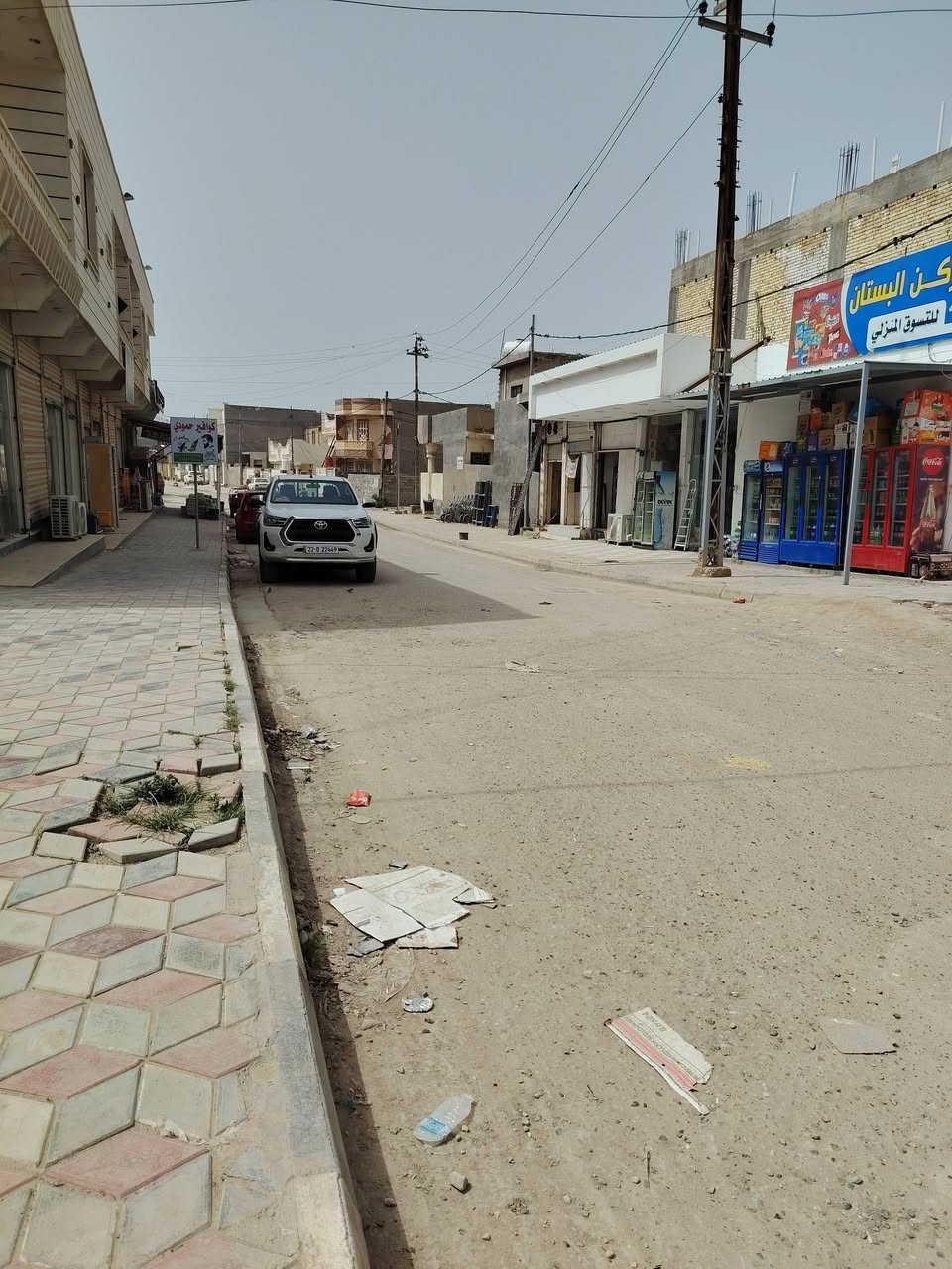 سلام عليكم
للبيع: بيت في منطقة البستان  الزراعي شارع
علي يوسف بل بداية
المساحة: 150م متر مربع طابو زراعي سند 25
بناء حديث 
بناء طابوك 
الطابق الأول يتكون من 
استقبال
مطبخ
صالة مفتوحة كبيره
غرفة نوم
حمام داخلي
حمام خارجي
للاستفسار ***********

