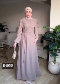 فستان خطوبه • شيفون عالي • ون سايز ٨٥ك