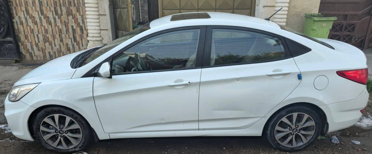 اكسنت 2017 خليجي فول
ماشيه 83 بيها طخات خفيفه نظام ايكو
مكان السياره الاعظمية 
***********
