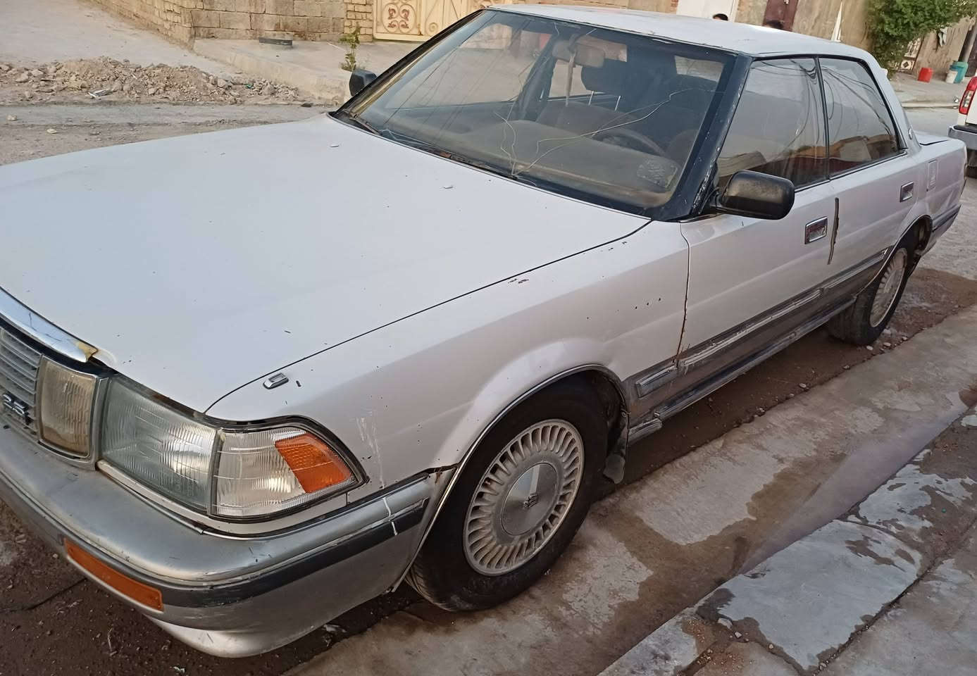 السلام عليكم هارتوب للبيع
رقم واسط 
موديل 91 
بلادي غير مصبوغة 
الصور كدامك وشوفه 
محرك 2500 نظيف جدا 
الكير بي تأخير البك فقط.
سيارة اعتمادية وين تريد تروح بيها روح .
السعر  45 .
***********
