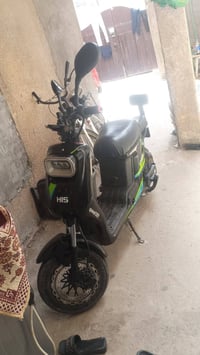 دراجه HIS  للبيع بطاريات 2026/3 بيها الضربة موضحه بلصورة يما مأثر بس ا...